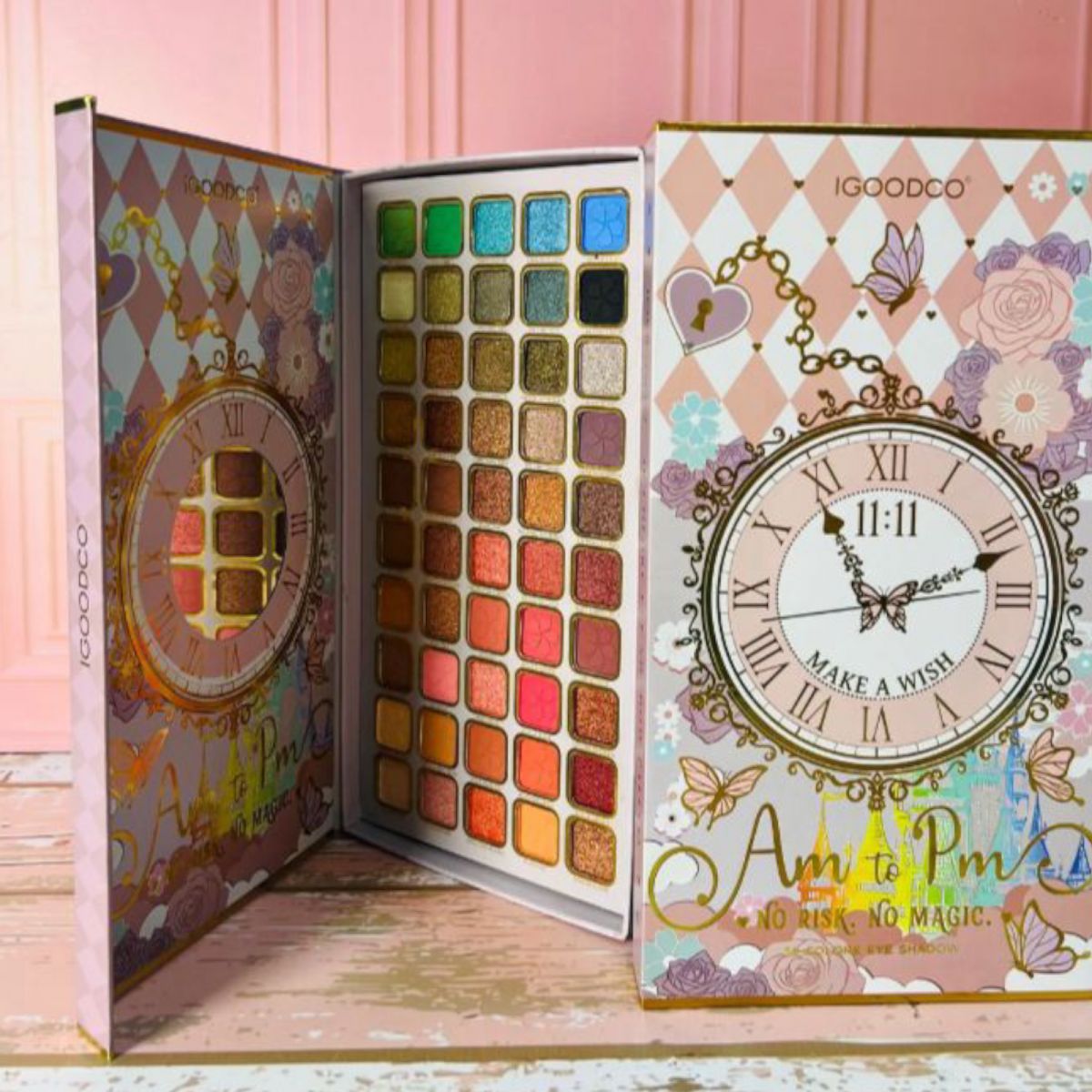 Косметика 50 кольорів тіней, у коробці  фото 2