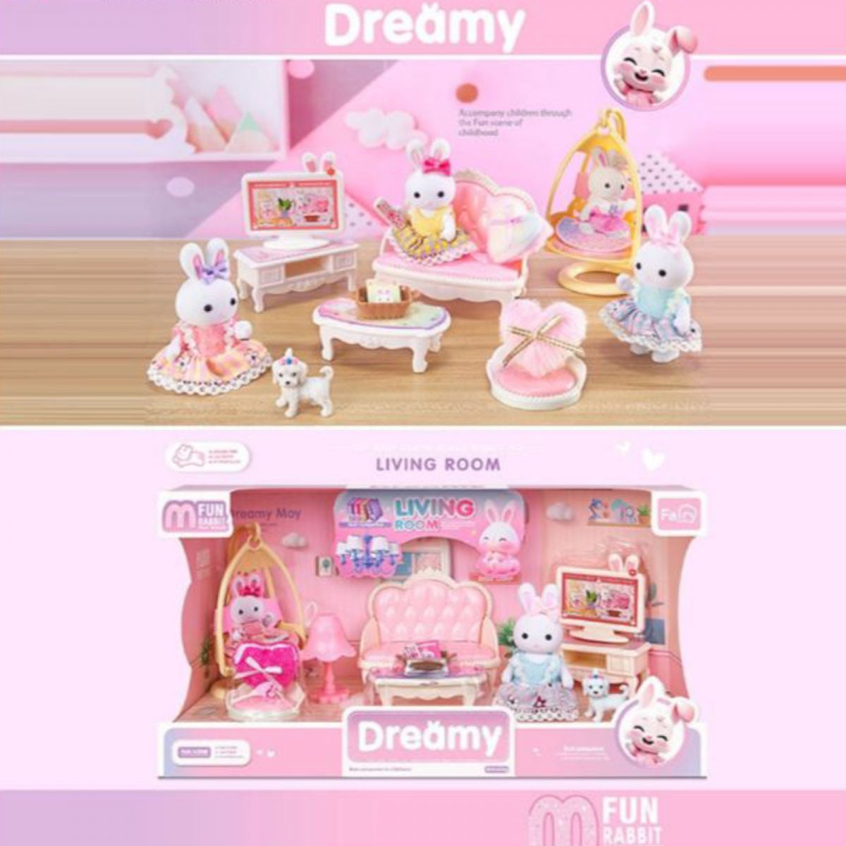 Набір меблів в коробці, мікс видів  фото 2