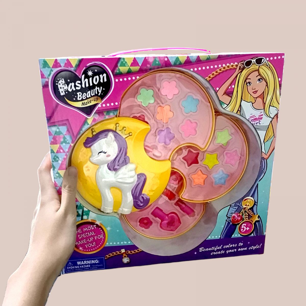 Косметика розкл.  єдиноріг, кор. 28,5*6,7*27,5 см.  фото 2