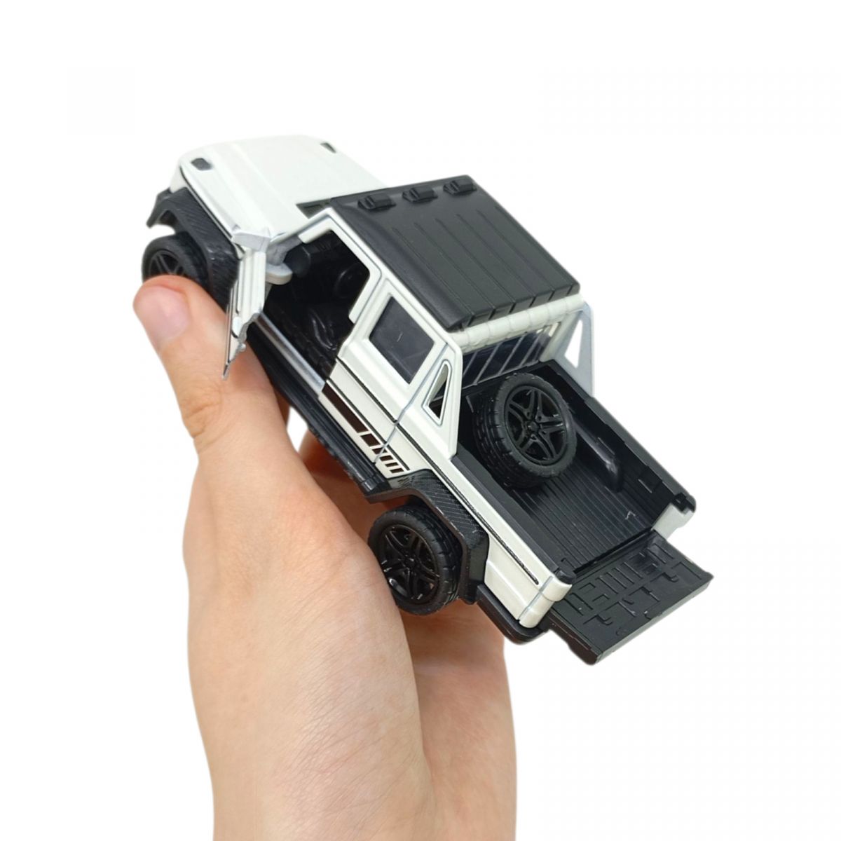 машина металева 1:32 G-WAGON PICUP (БІЛИЙ)  фото 2