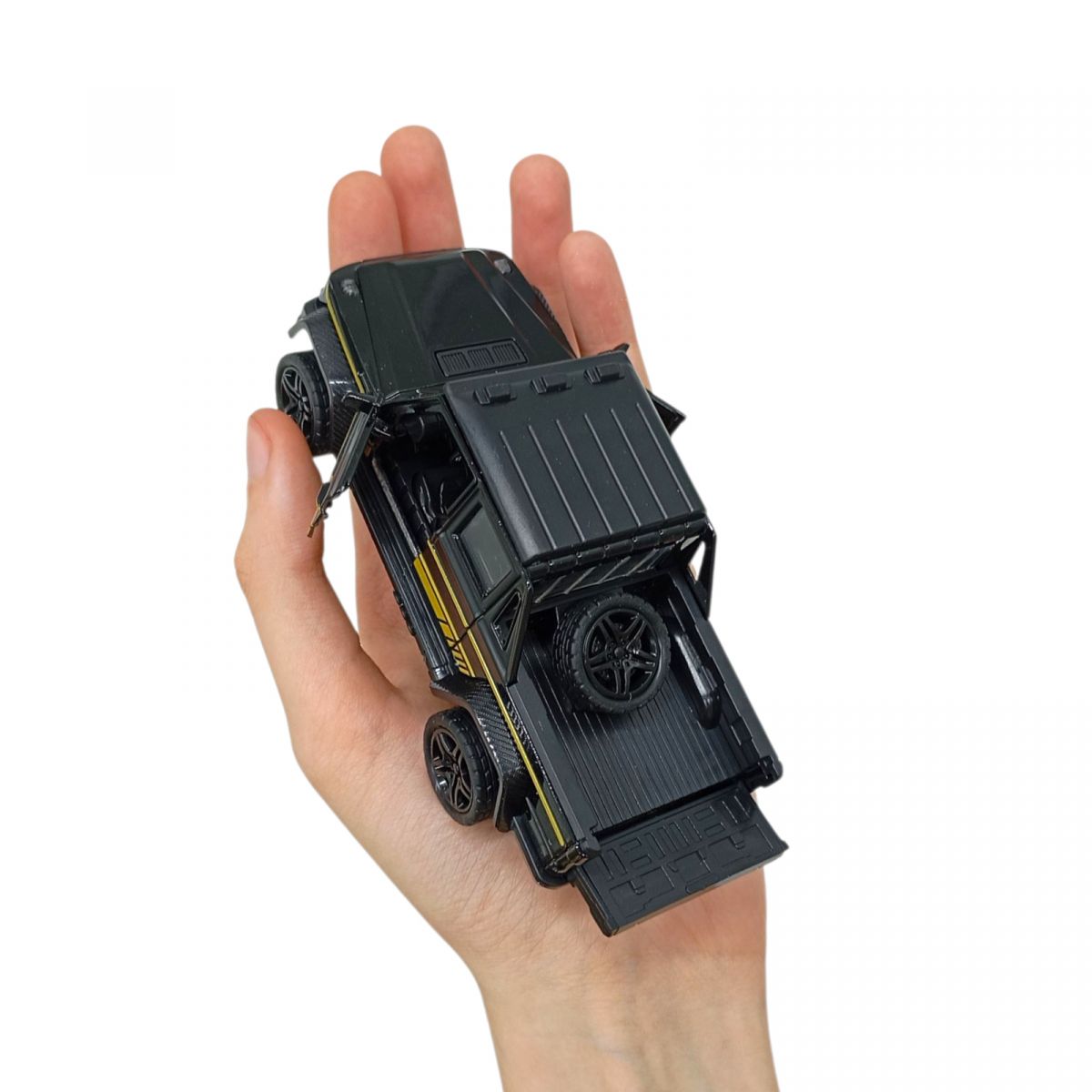 машина металева 1:32 G-WAGON PICUP (ЧОРНИЙ)  фото 2