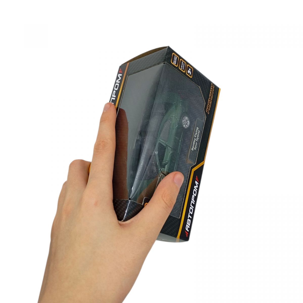 машина металлическая 1:47 Bentley Flying Spur Hybrid (ТЕМНО-ЗЕЛЕНЫЙ)  фото 2