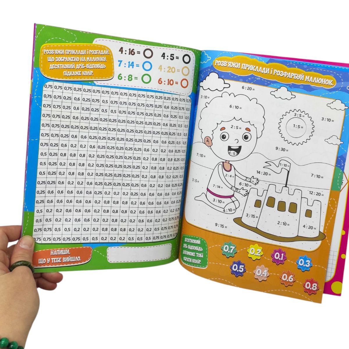 Книжка "Кумедні оченята.  Хто як говорить" А6 (укр)  фото 2