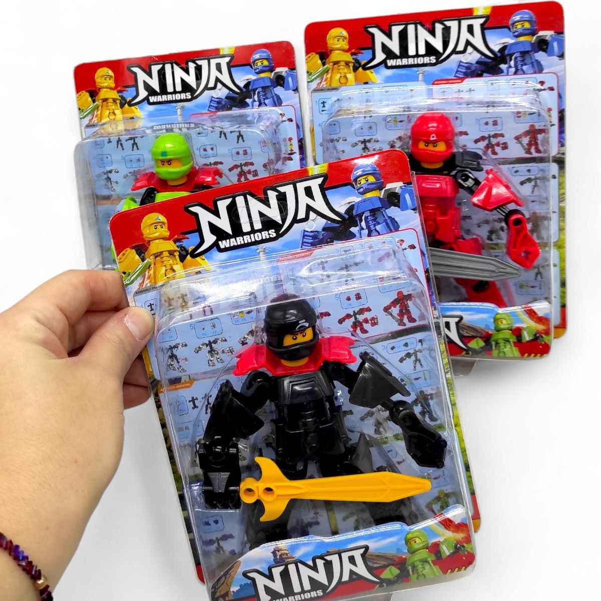 Фигурка-персонаж "НИНДЯ" (КРАСНЫЙ)  фото 2