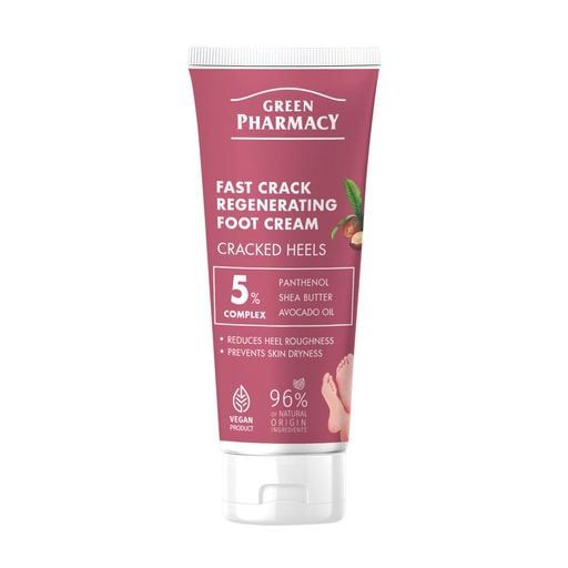 Green Pharmacy Регенерирующий крем для ног Быстродействующий против трещин, 75мл  фото 2