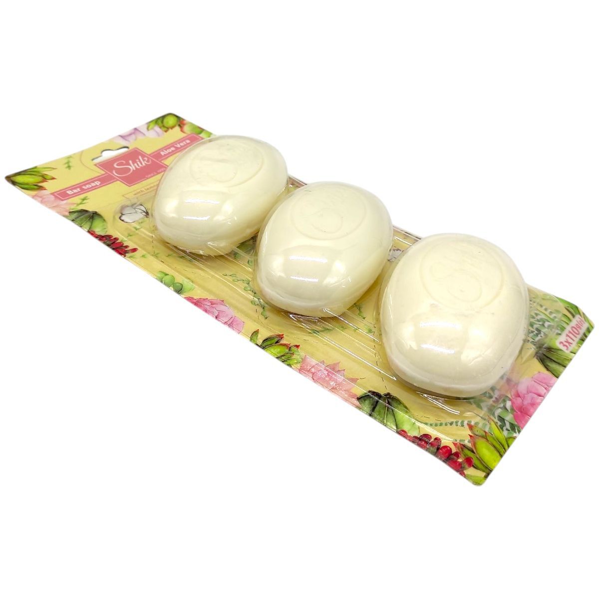 Мило туалетне "Shik.  Екзотик.  Алоє вера"  3*110г  фото 2