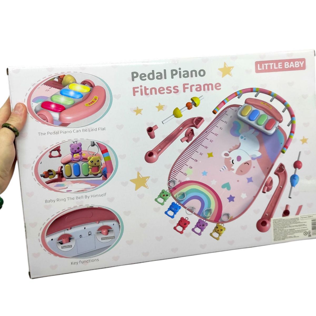 Килимок дитячий "Little Baby" в коробці 45,5х9х30 см  фото 2