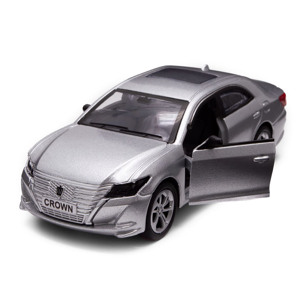 Автомодель металева "TOYOTA CROWN" (срібляста)  фото 2