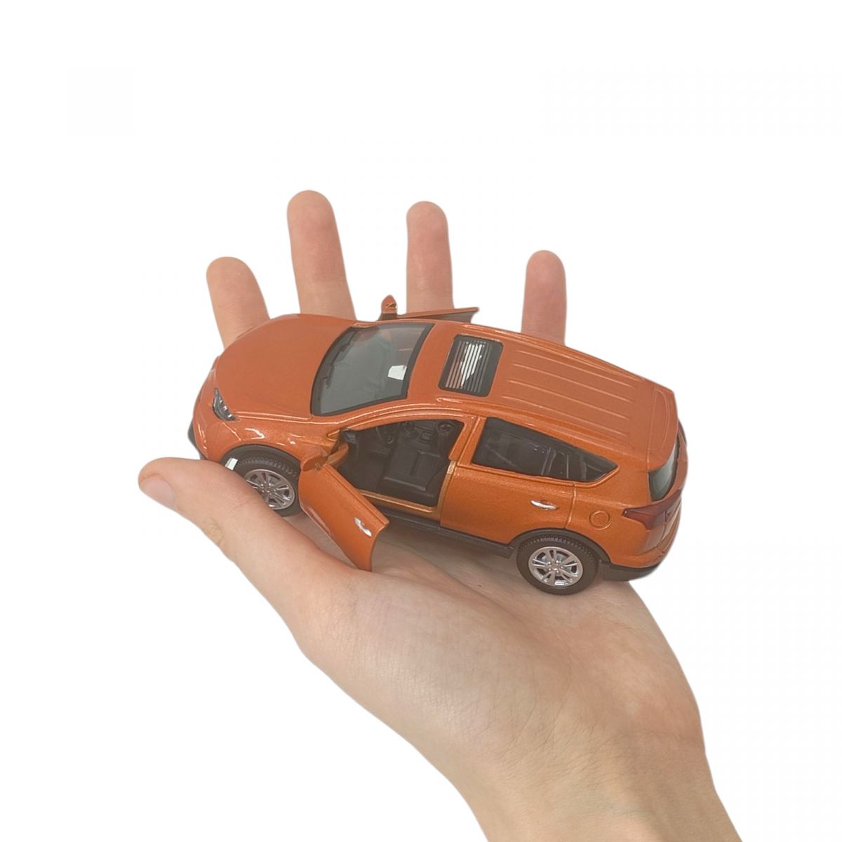 Автомодель металева "TOYOTA RAV4" (помаранчевий)  фото 2