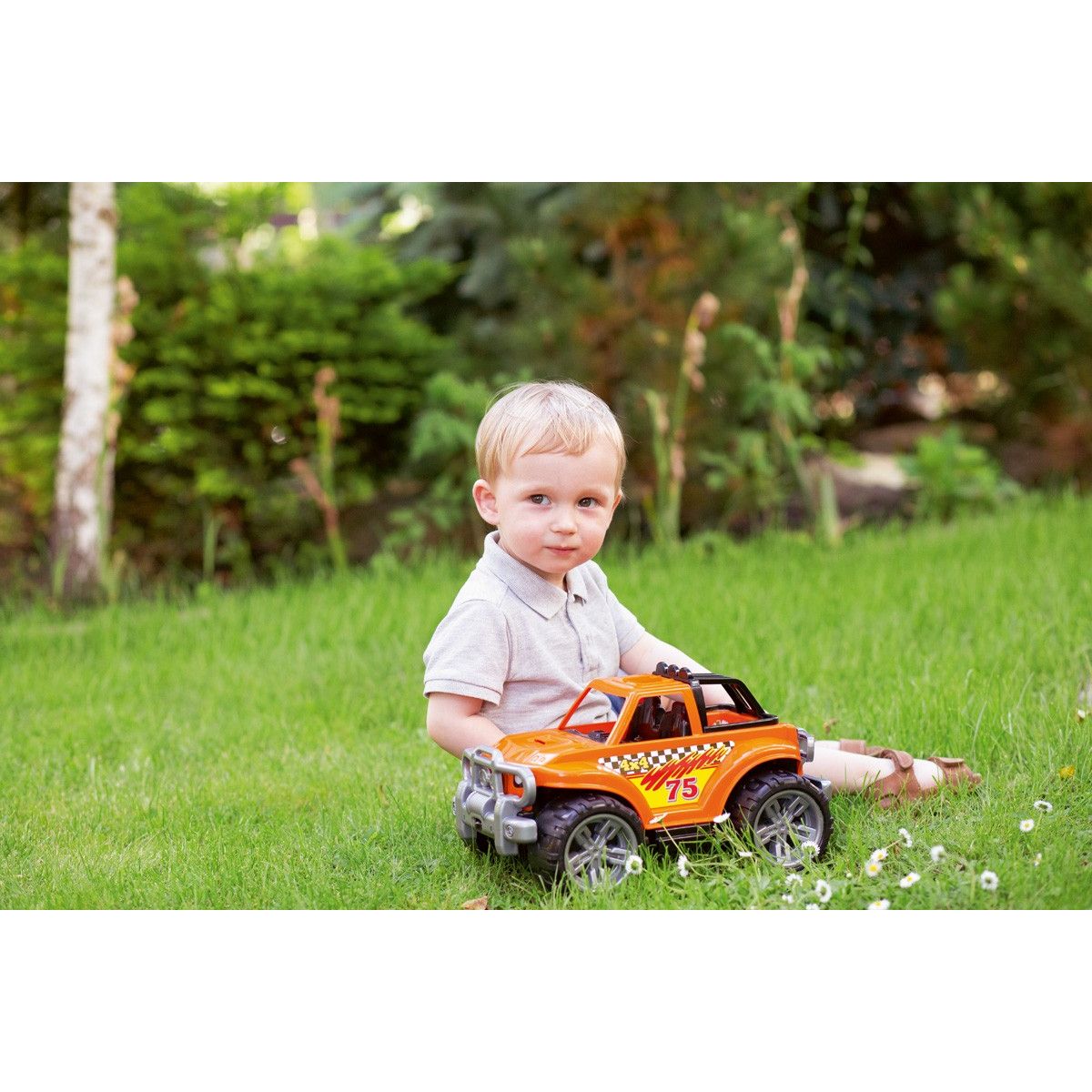 Іграшка "Позашляховик ТехноК" коробка 36. 5х23. 5х 20. 5 см  фото 2