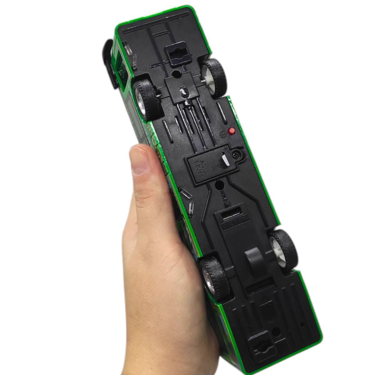 Машинка пластикова "Автобус ШКІЛЬНИЙ"  фото 2