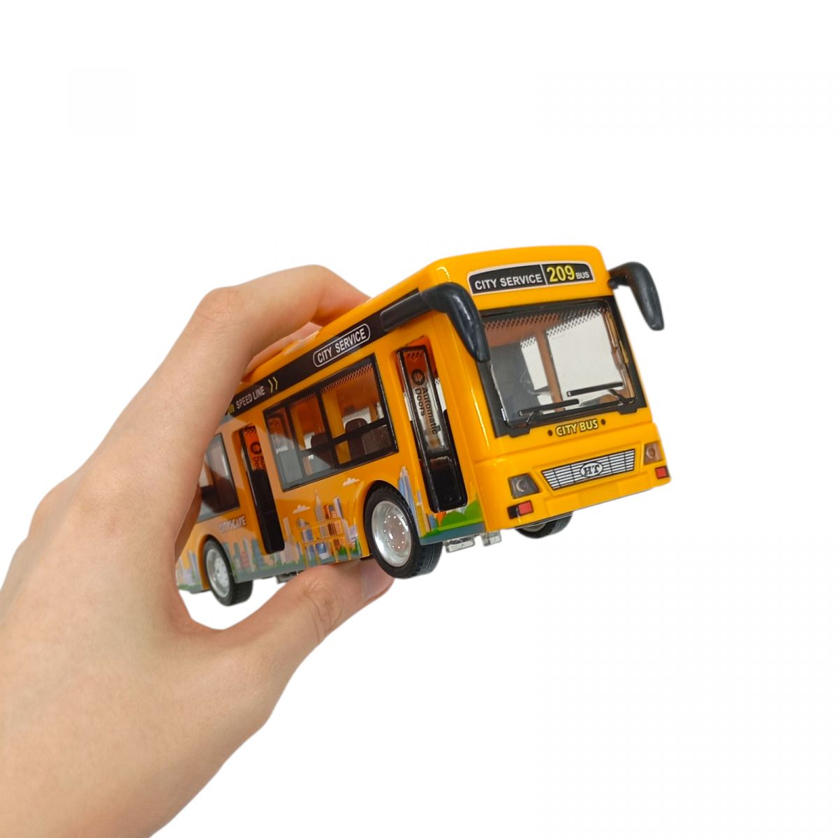 Автобус (ПОМАРАНЧЕВИЙ)  фото 2