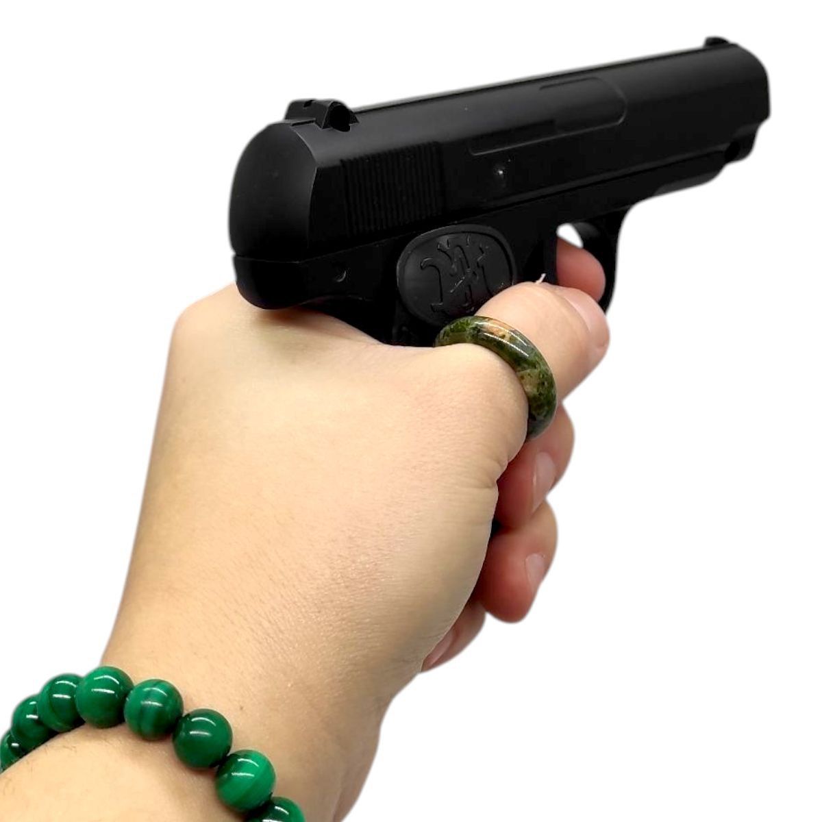 Пістолет з металевими деталями (коробка 18*13*4 см)  фото 2