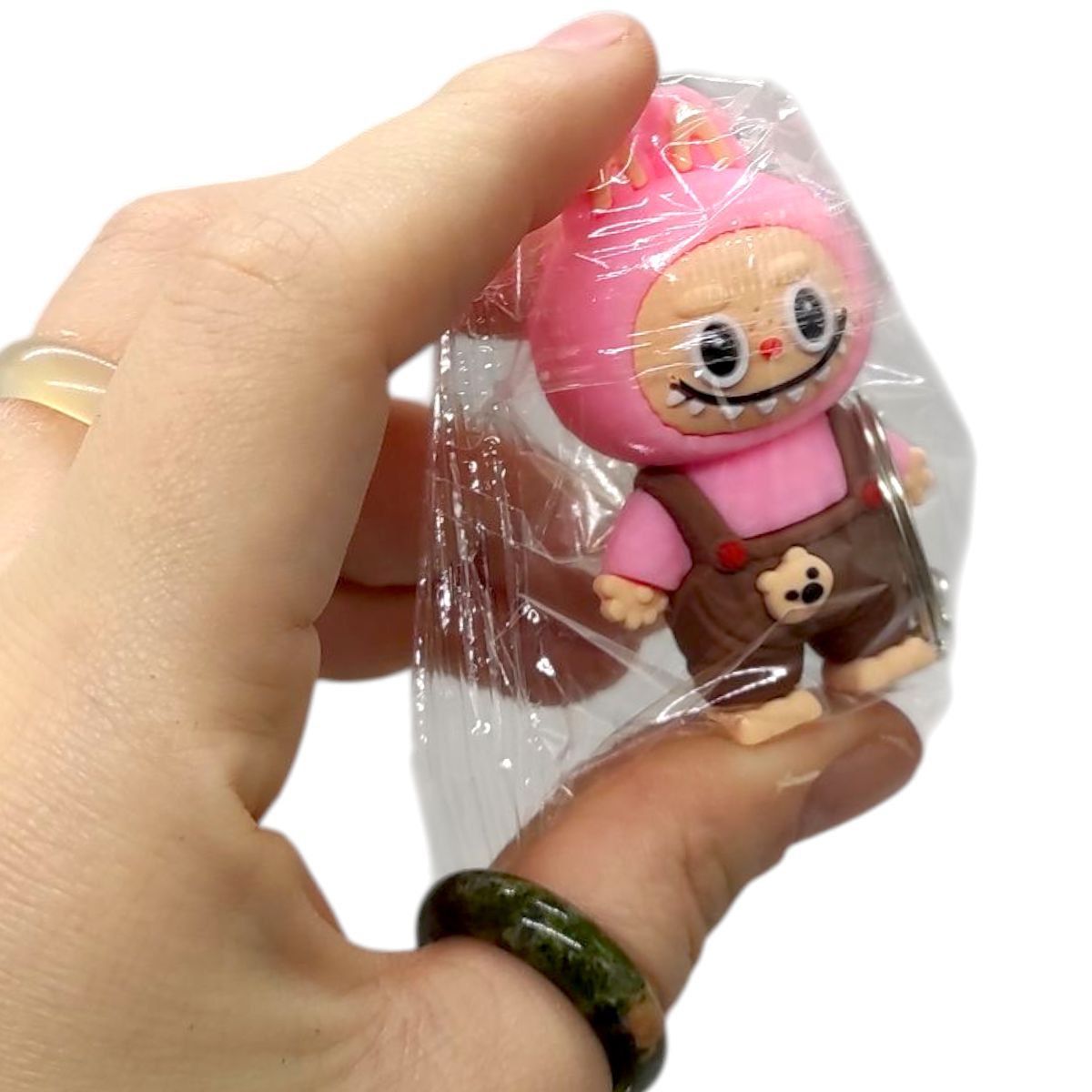 Набір персонажів-брелоків (міні адвент календар) "Лабубу" 9 героїв в наборі (коробка 23*4,6*28 см)  фото 2