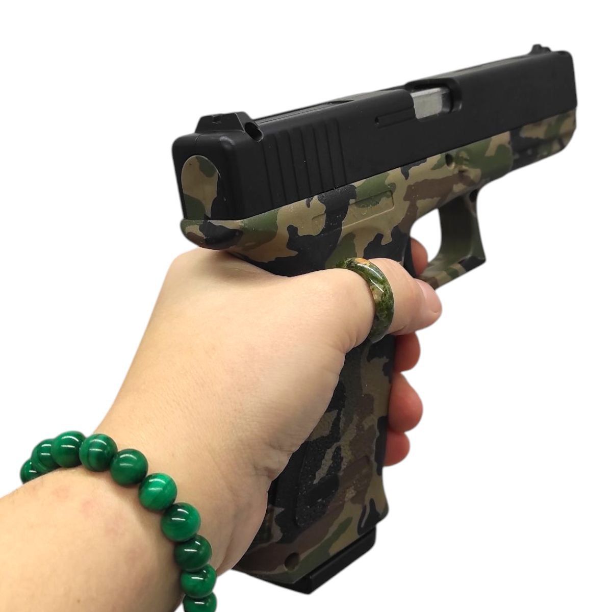 Пістолет з металевими деталями (коробка 25*18*4,5 см)  фото 2