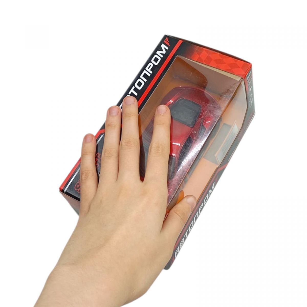 АВТОПРОМ 1:33 Maserati MC20 (ЖЕЛТАЯ) (18*3х8*2х9*2 см. )  фото 2