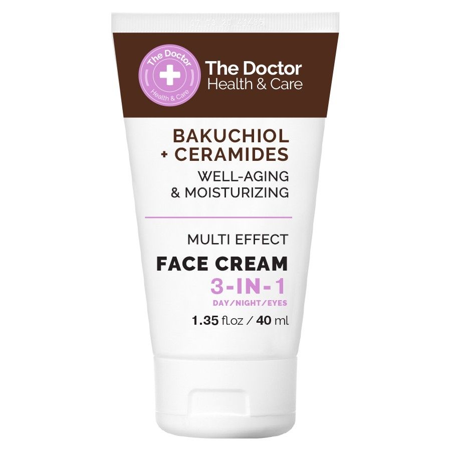 The Doctor Health & Care Крем для обличчя Bakuchiol + Ceramides Face Cream 3в1, 40мл  фото 2