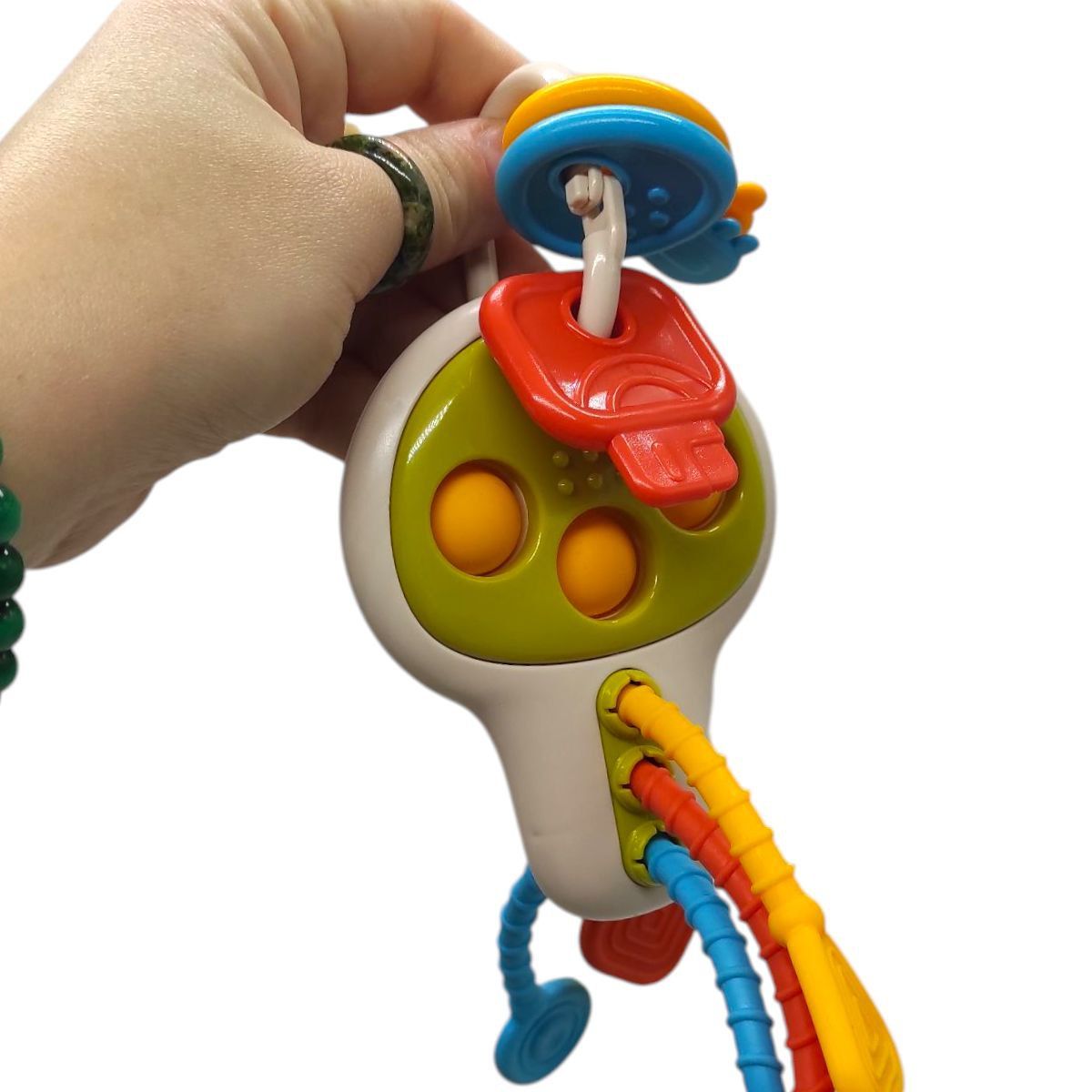 Брязкальце "Сонячний зайчик" р-р11*9*17 см, коробка 14*16*10 см  фото 2