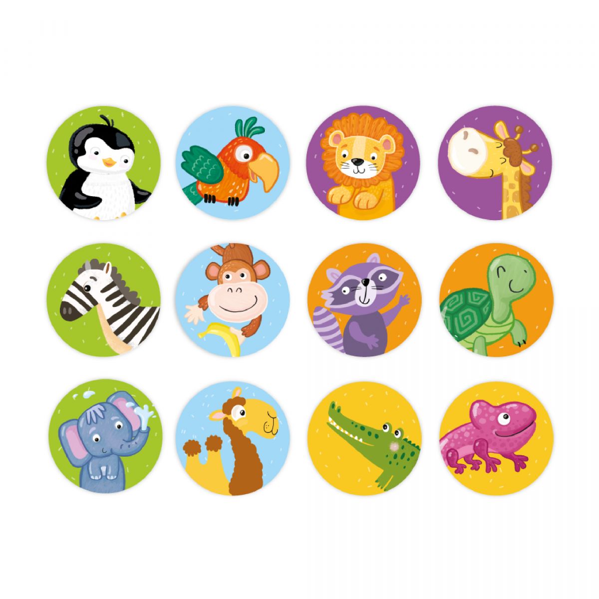 Гра "Мемо.  Дикі тварини"  фото 2