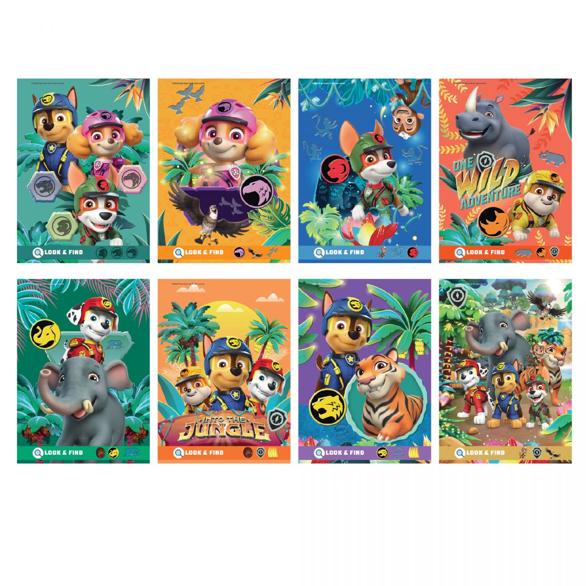 Водна розмальовка "Щенячий Патруль.  Джунглі" 8 сторінок  фото 2