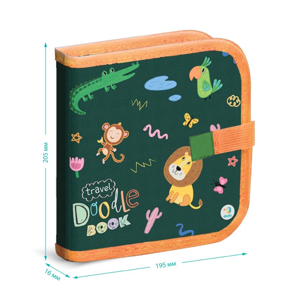 Дорожній набір для малювання "Dodo Транспорт"  фото 2