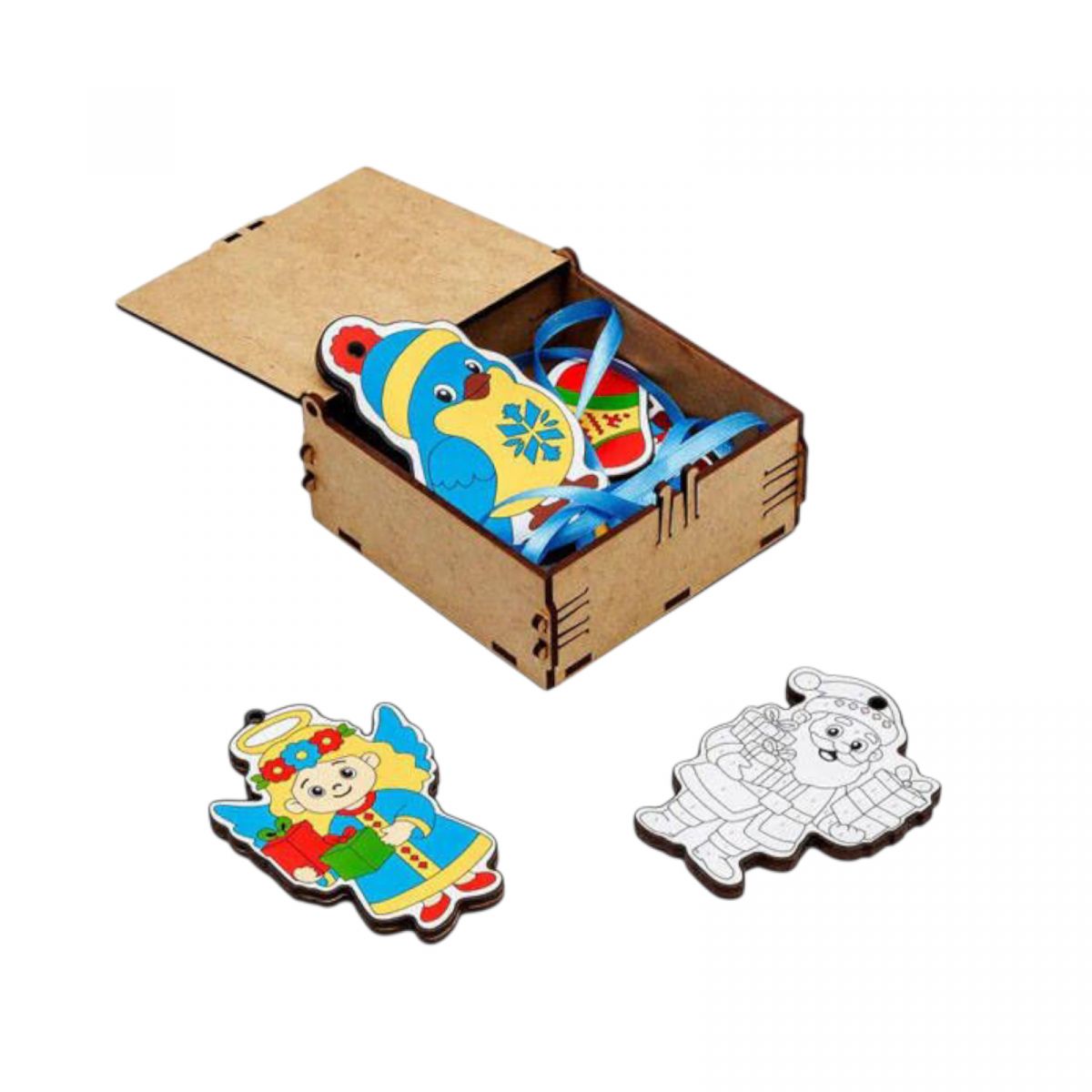 Новогодний бокс "Раскрась сам"  фото 2