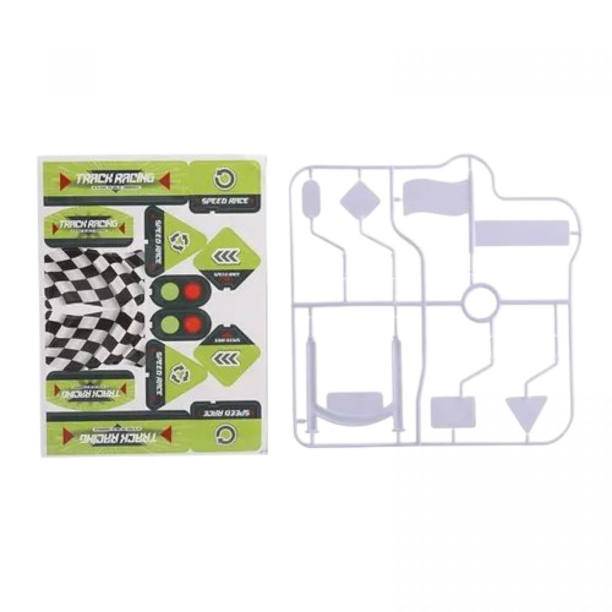 Трек з машинкою акум. USB. світ. кор. 45*7*32 см.  фото 2