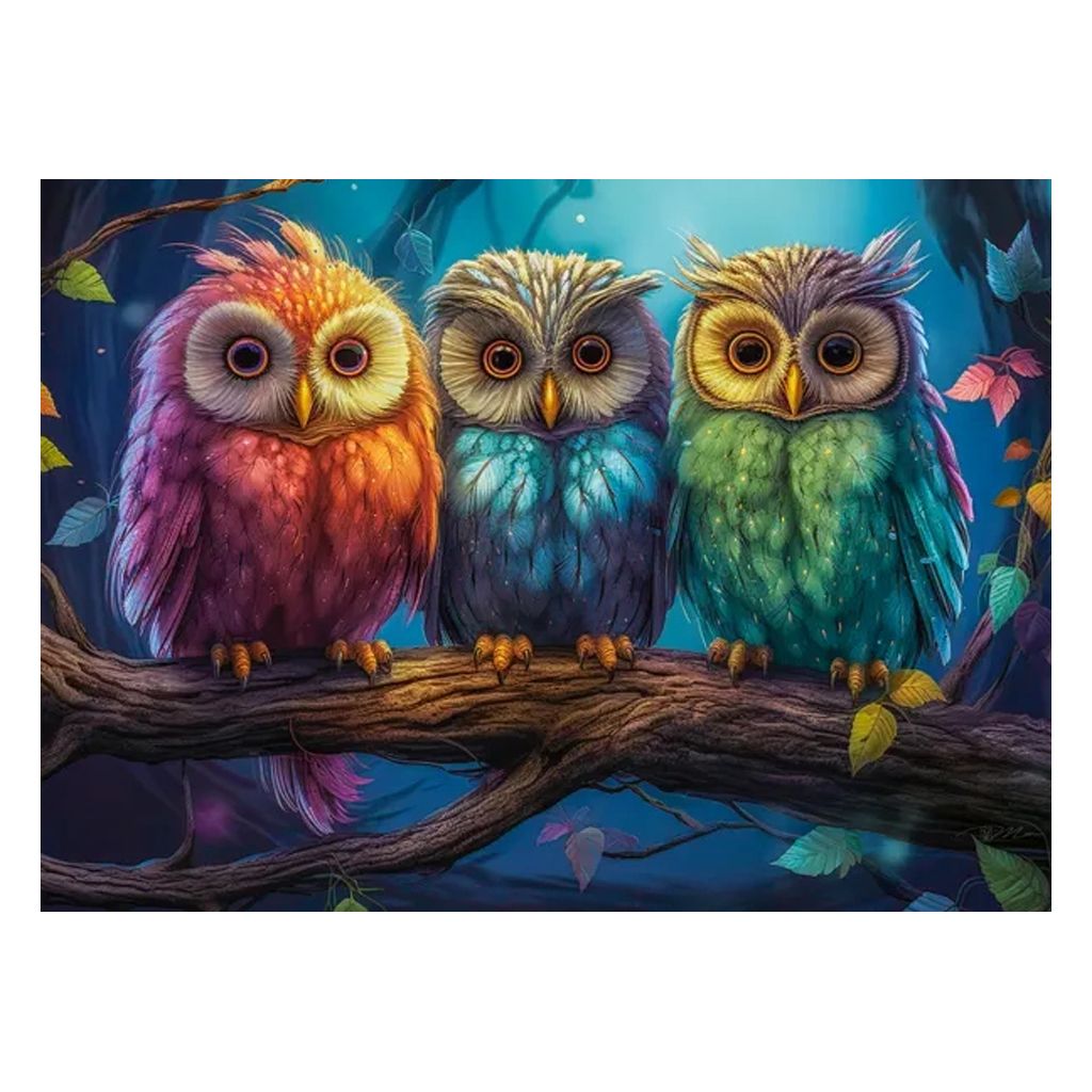 Пазли "Три маленькі сови", 300 елементів  фото 2