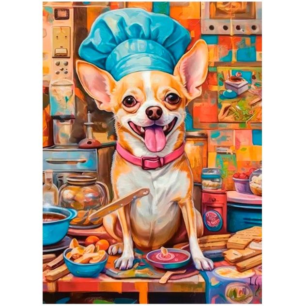 Пазли "Собака-кухар" 70 елементів  фото 2