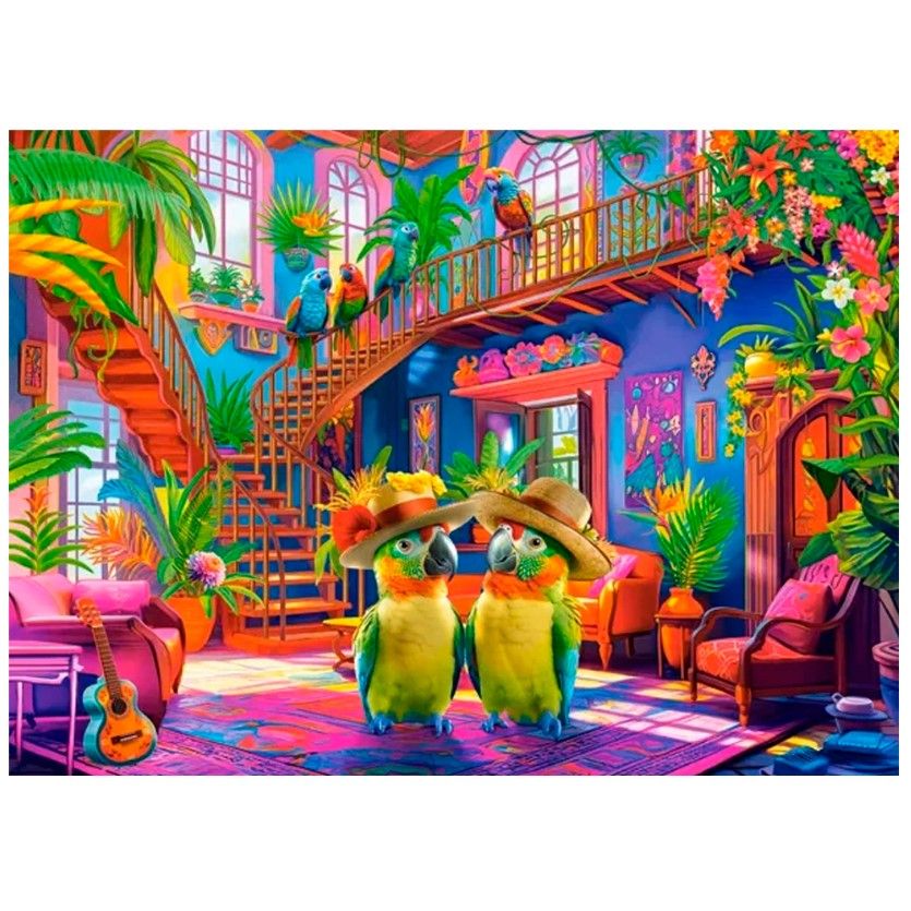 Пазли "Папуги в раю", 200 елементів  фото 2