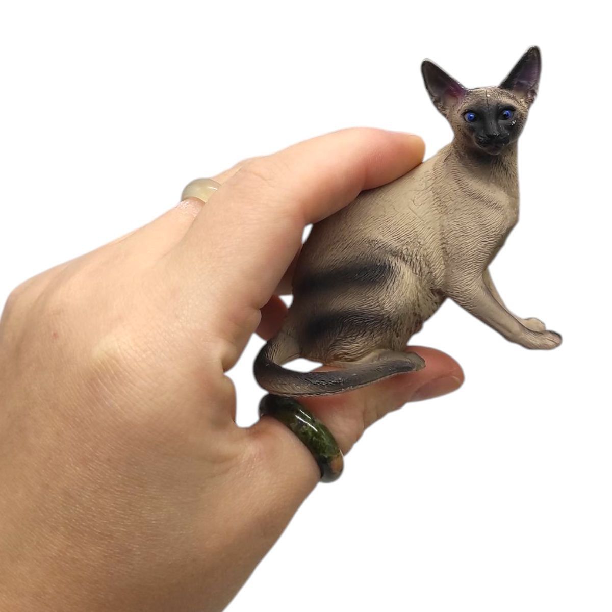 Ігрова фігурка "Тварини.  Котики", приблизно 7 см (КОРОТКОШЕРСТИЙ ВИД 1)  фото 2