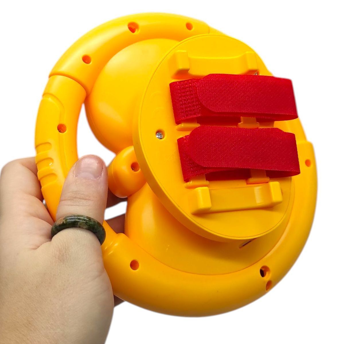 Кермо музичне на батарейках "КОТИК" (ЖОВТИЙ)  фото 2