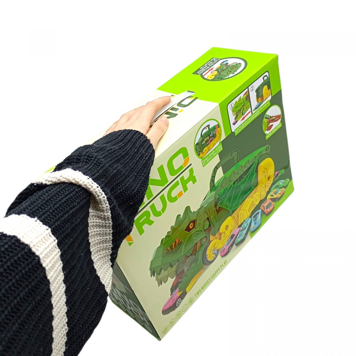 Трейлер-монстр-паркинг ДИНОЗАВР (САЛАТОВЫЙ)  фото 2