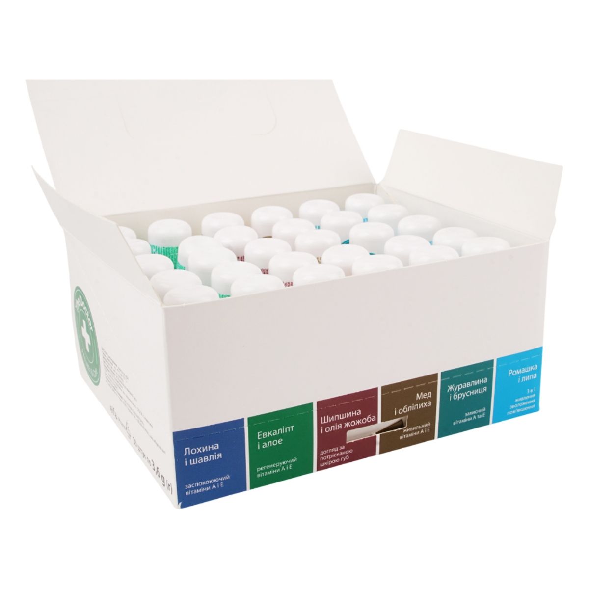The Doctor Health & Care Гігієнічна помада комплексна, 3,6г×30шт, асорті  фото 2