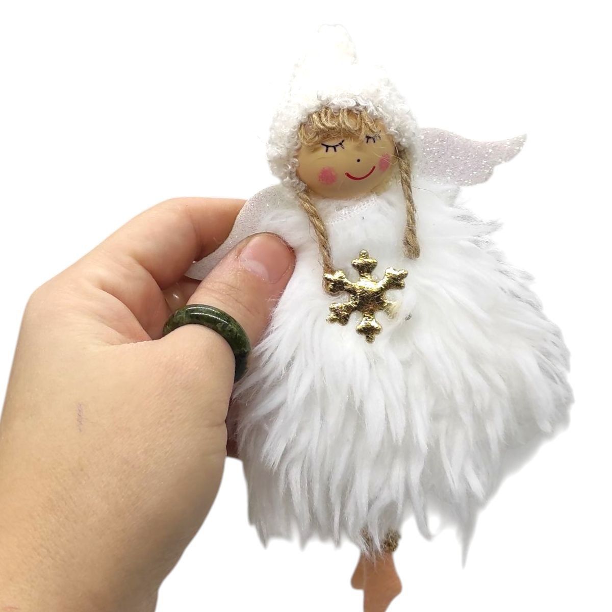 Прикраса-іграшка ялинкова "ЯНГОЛЯТКО" мікс  фото 2