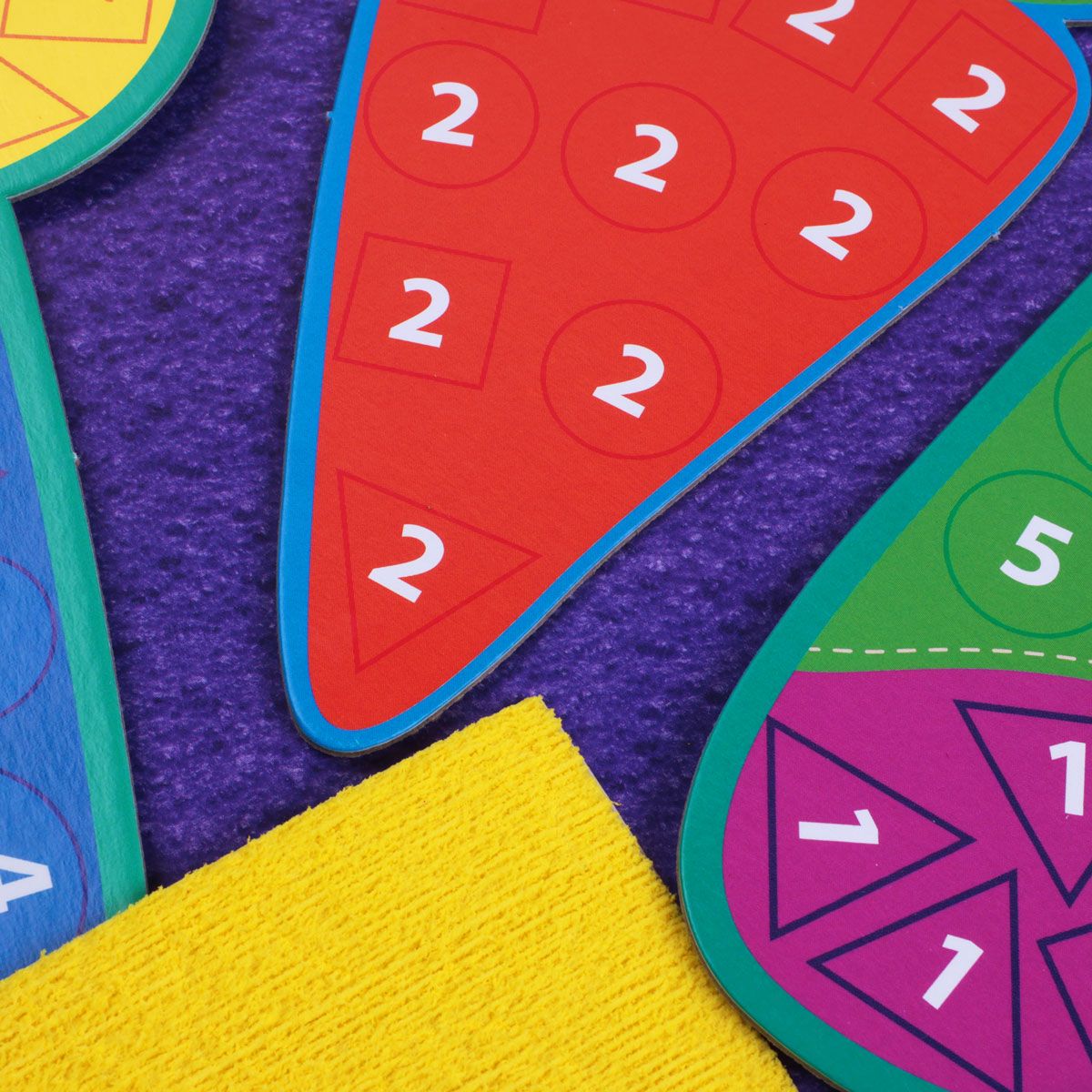 Набір для творчості з плюшевою мозаїкою "Зайченя та Лисиця"  фото 2