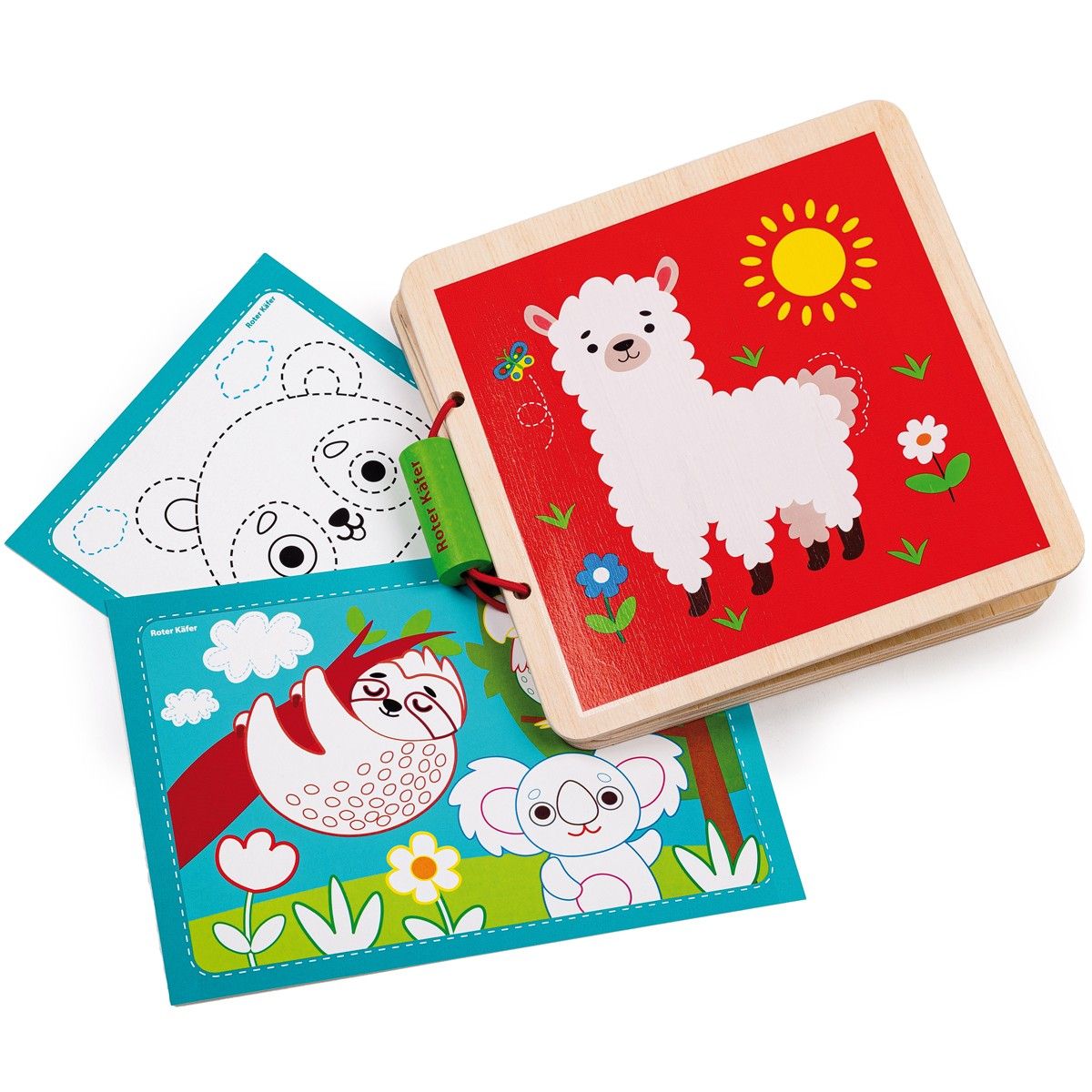 Деревянная игрушка "Деревянная книга.  Зоопарк"  фото 2