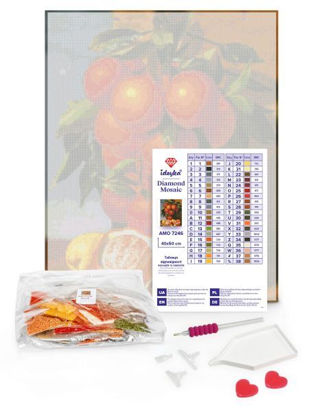 Алмазна мозаїка - "Нічний хижак" ©art_selena_ua, 40х50см  фото 2