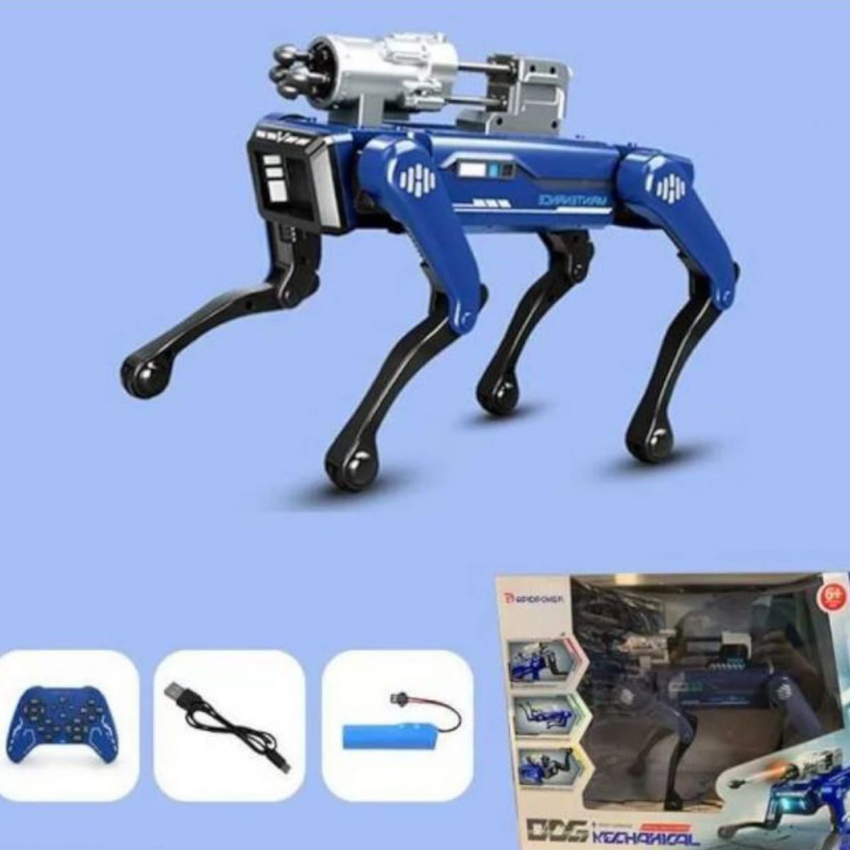 Пес на радіокеруванні в коробці  фото 2