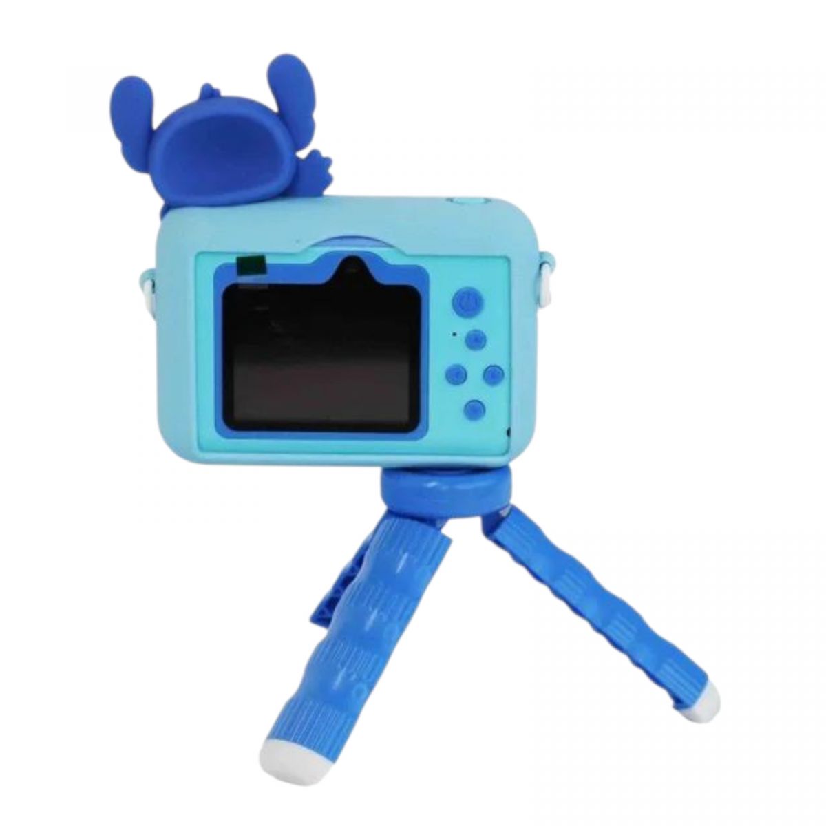 Фотоапарат роз’єм Type C, слот для TF карти, фронтальна та основна камери, звуки, ігри, чохол, штатив, у валізі  фото 2