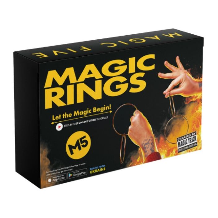 Пристрій для демонстрації фокусів і трюків в ігровій формі "Magic Five – Magic Rings"  фото 2