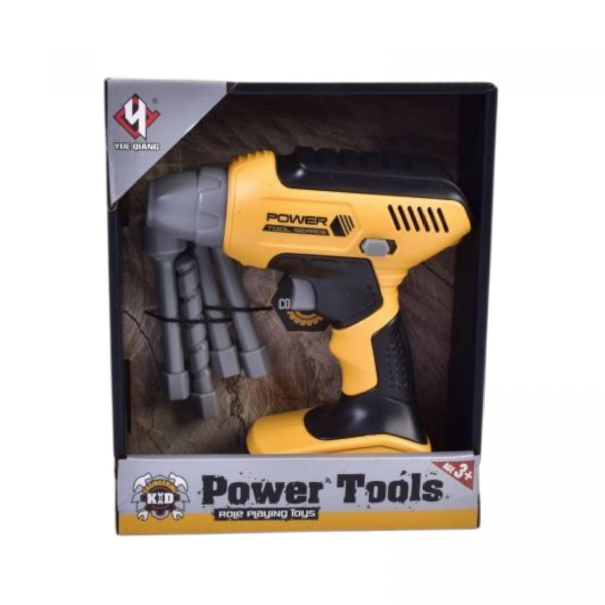 Шуруповерт з набором в коробці  фото 2