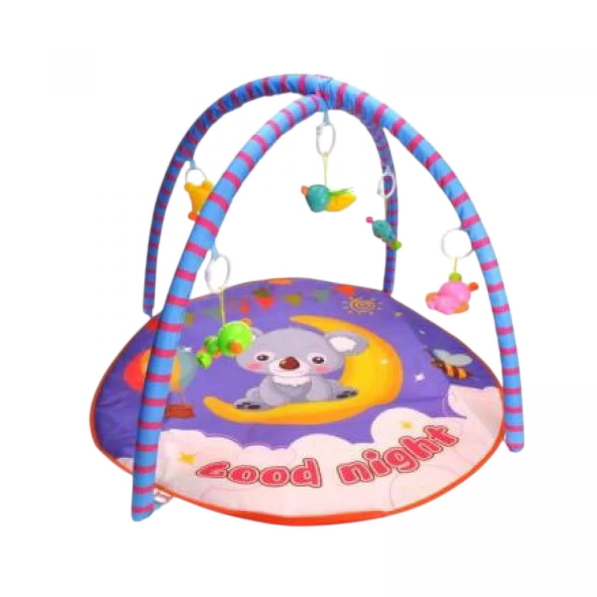 Килимок з брязкальцями 138 в сумці р. 80x80x52 см  фото 2