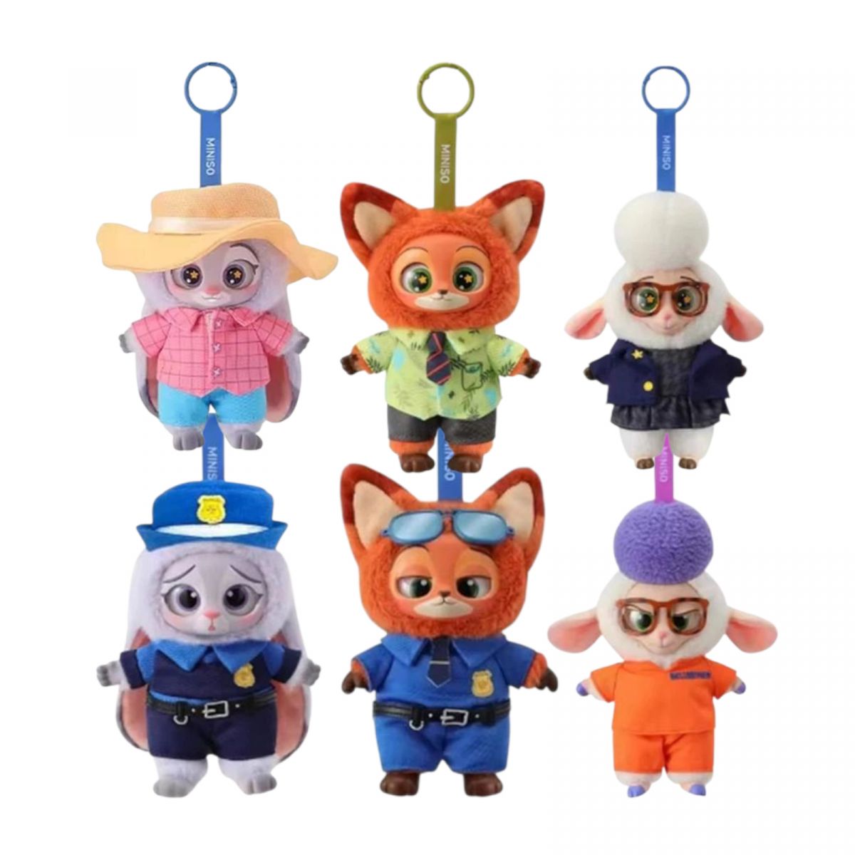 Іграшка-сюрприз мʼяка Брелок Зоотрополіс Zootopia у коробці 20см  фото 2