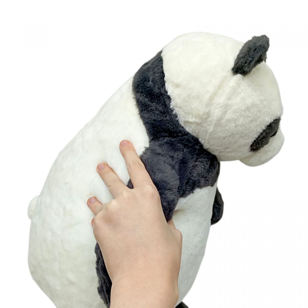 М'яка іграшка товстунчик Панда 43 см.  фото 2