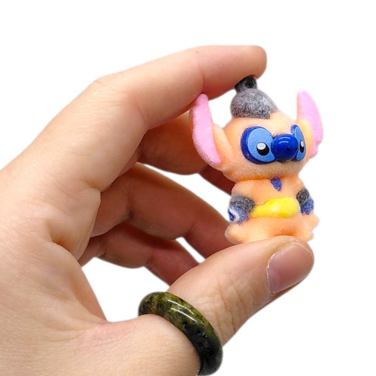 Игрушка велюровая, брелок "Стич" сюроприз в коробке, 5 см  фото 2