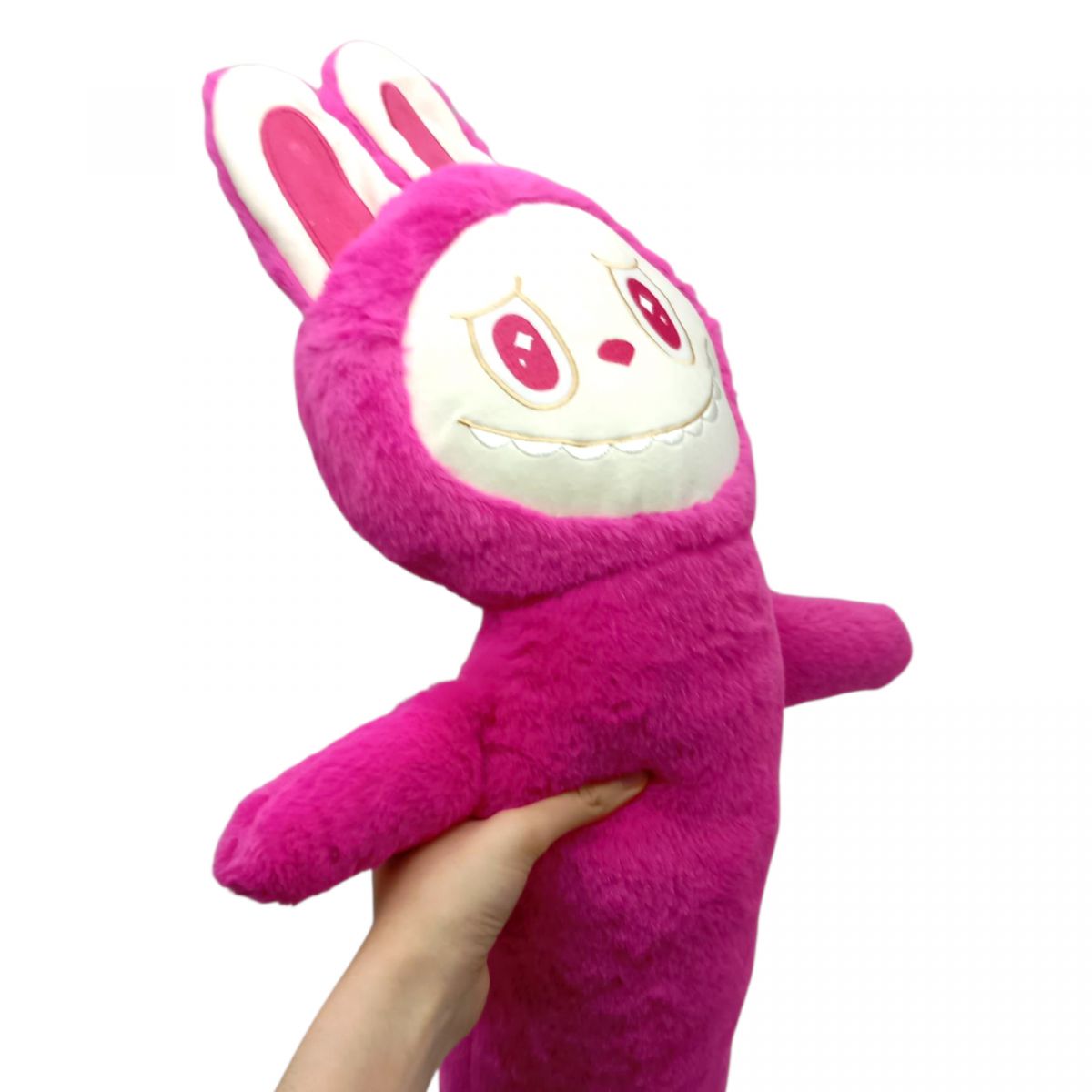 Обіймашка Лабубу (рожева) 28 см.  фото 2