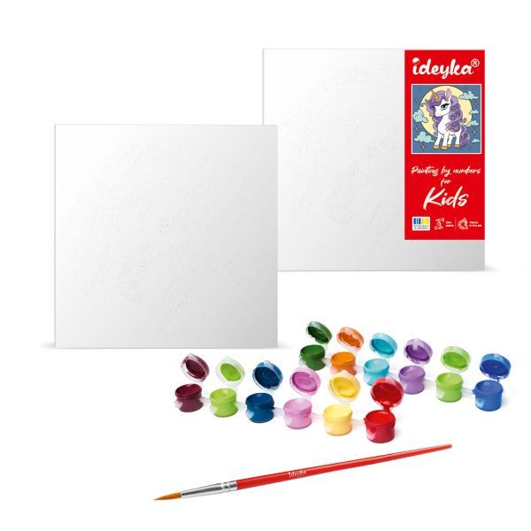 Картина за номерами - "Черепашка грає у футбол" ©art_selena_ua, 25х25см  фото 2