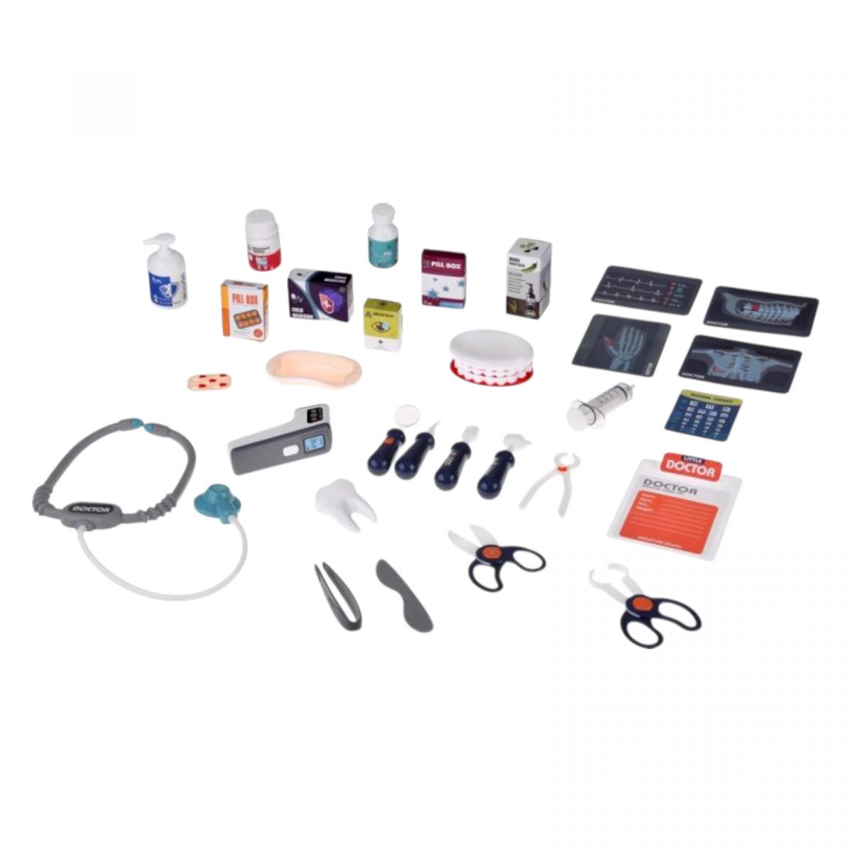 Лікарський стіл стоматолог з аксес. батар. муз. світ. кор. 43*15*33 см.  фото 2