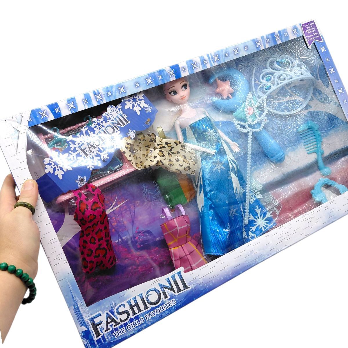 Кукла с аксессуарами (герои, высота 31 см, одежда, аксессуары, украшения для ребенка) в коробке  фото 2